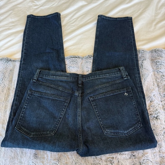 Rag & Bone Wren High Rise Slim Straight Jeans - Picture 4 of 4
